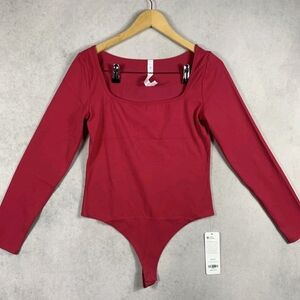 CRZ Yoga Bodysuit Red Women’s Size XL 14 NWT
